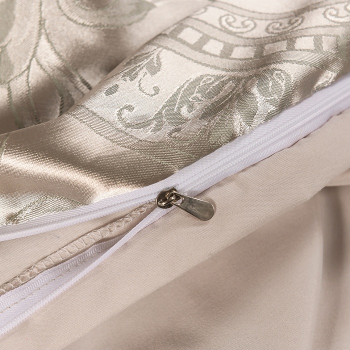 Jacquard Silk Satin Duvet Cover Sets