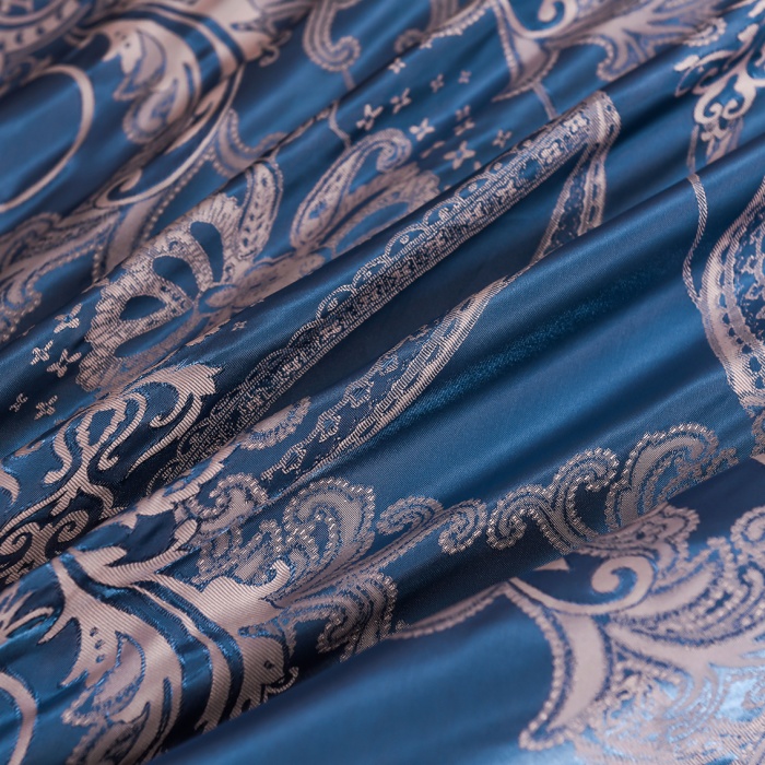 Jacquard Silk Satin Duvet Cover Sets