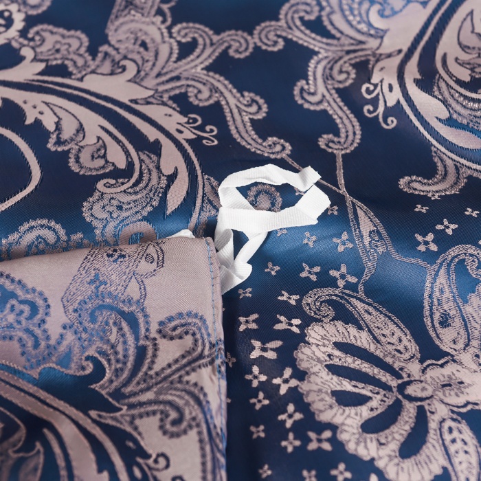 Jacquard Silk Satin Duvet Cover Sets