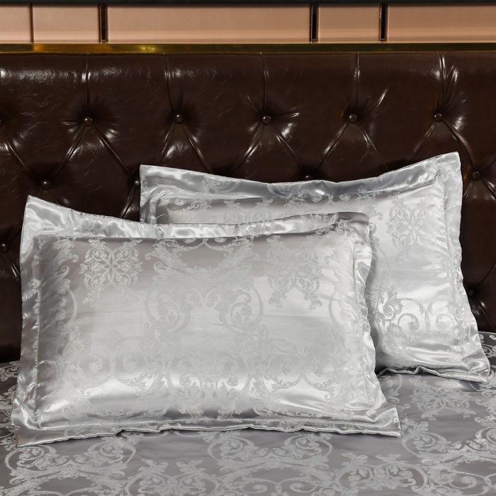 Jacquard Silk Satin Duvet Cover Sets