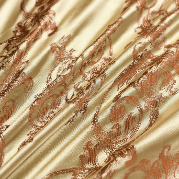 Jacquard Silk Satin Duvet Cover Sets