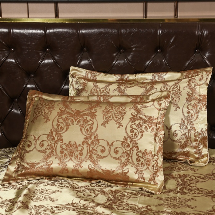 Jacquard Silk Satin Duvet Cover Sets