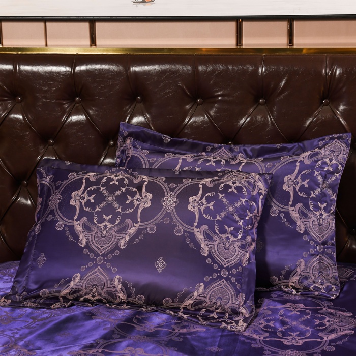 Jacquard Silk Satin Duvet Cover Sets
