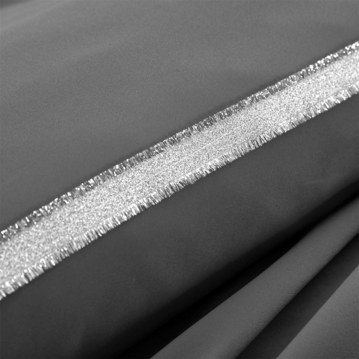 Satin Duvet Cover With Fancy tape 3 Pieces