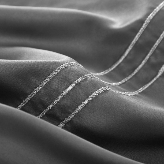 Satin Duvet Cover With Fancy tape 3 Pieces