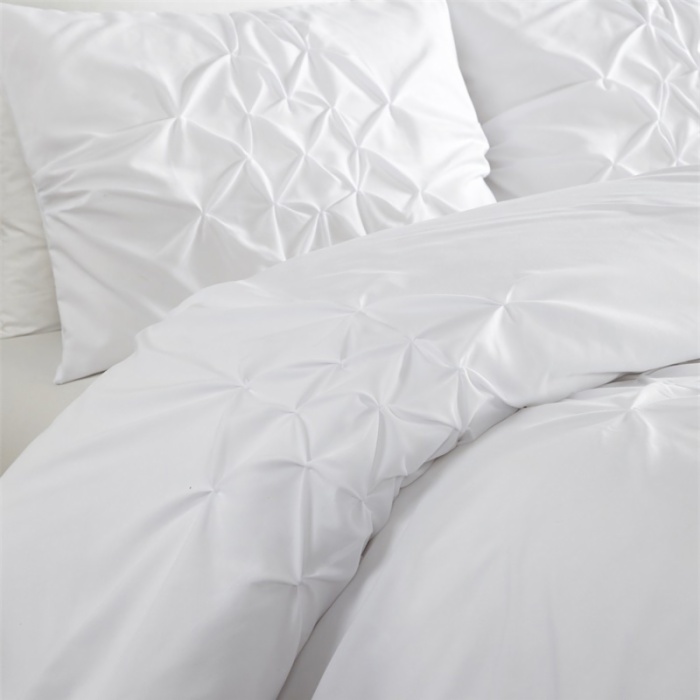 Pleat Duvet Covers 3 Pieces