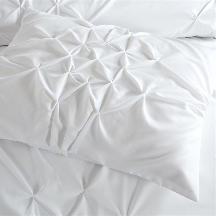Pleat Duvet Covers 3 Pieces